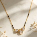 Triple Halo Mangalsutra