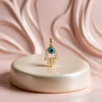Hamsa Evil Eye Pendant