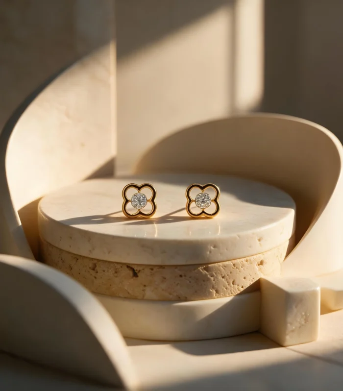 Women's Studs - UN-0585 - D&A Jewellery