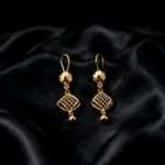 Jali Lattice Drop Earrings