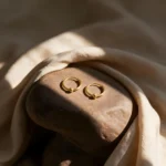 Polished Gold Huggie Hoops