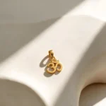Children's Gold Om Pendant